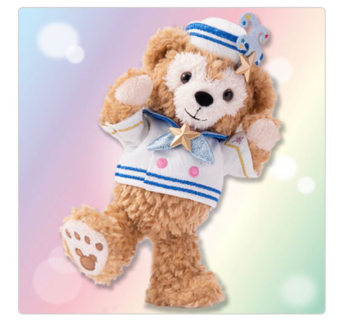 5／23新発売】 ダッフィー シェリーメイ ポージープラッシー｜Yahoo