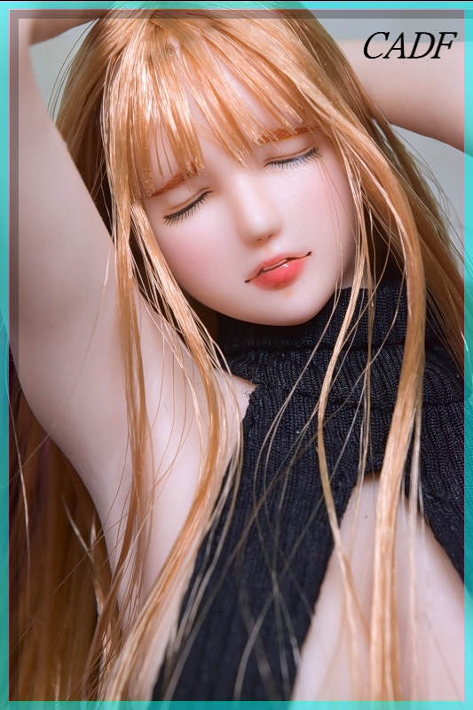 Yahoo!オークション - CADF 1/6 オビツ 27-01 カスタムドールヘッド 9