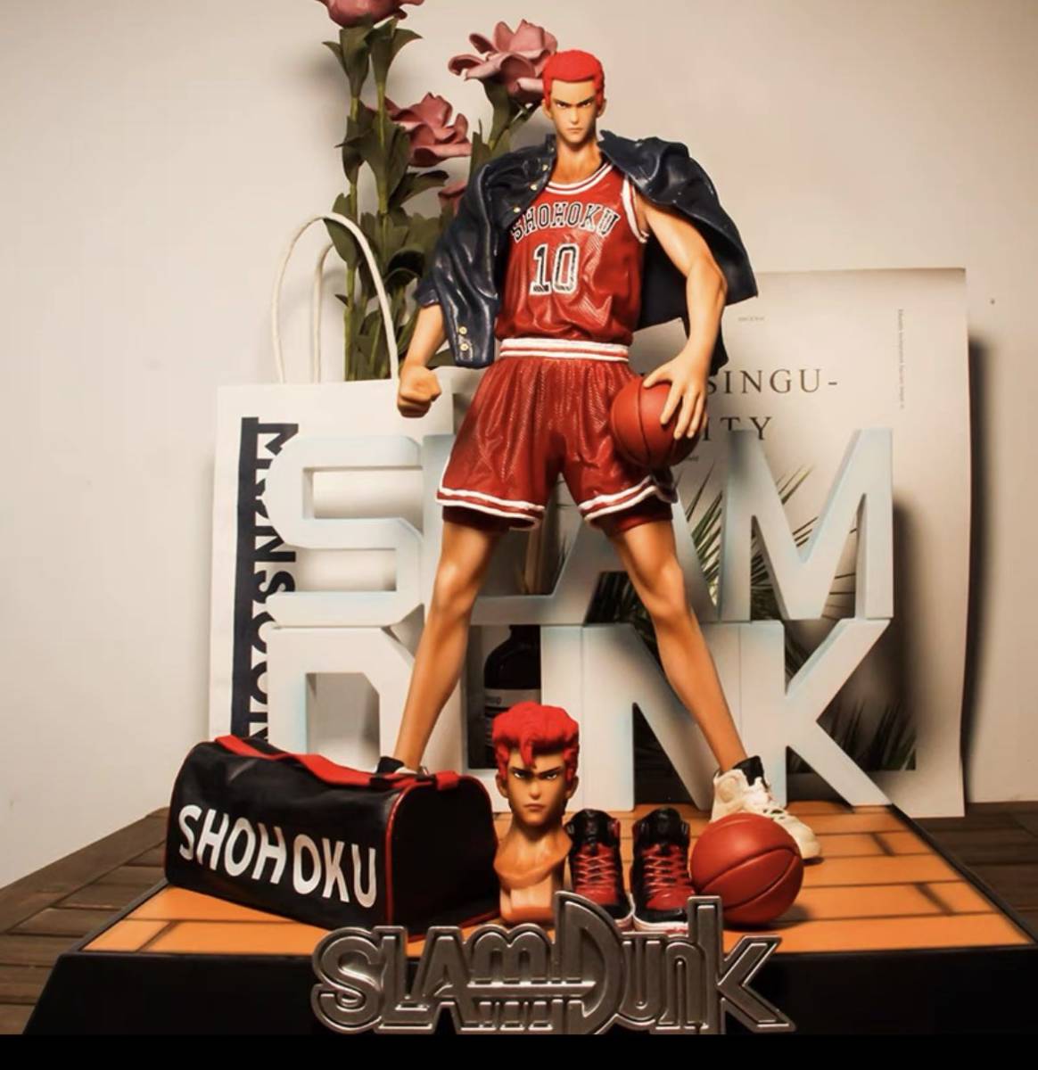 スラムダンク 10 桜木花道 フィギュア 特大サイズ32cm｜Yahoo!フリマ