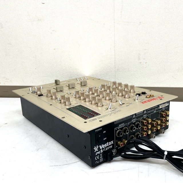 Yahoo!オークション - Vestax ベスタクス DJミキサー PCV-275 mixer DJ