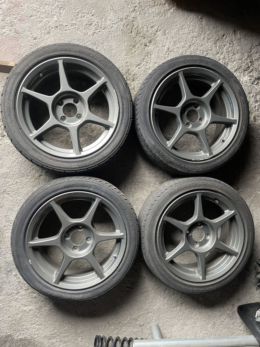 Yahoo!オークション - Buddy club P1レーシングホイール 16インチ7J 4-