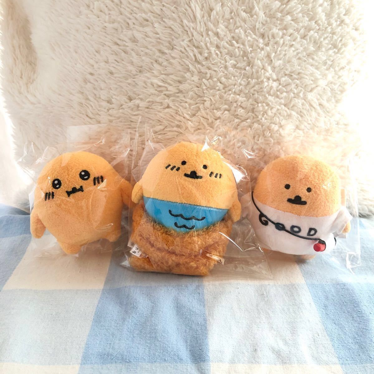 自分ツッコミくま もぐらコロッケ ぬいぐるみさかな キラキラ Tシャツ