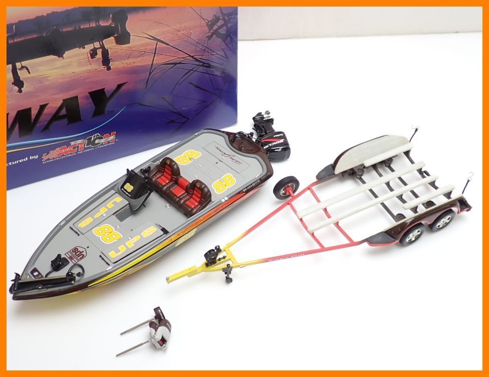 Yahoo!オークション - Castaway/キャスタウェイ 1/24 #88 Bass Boat/