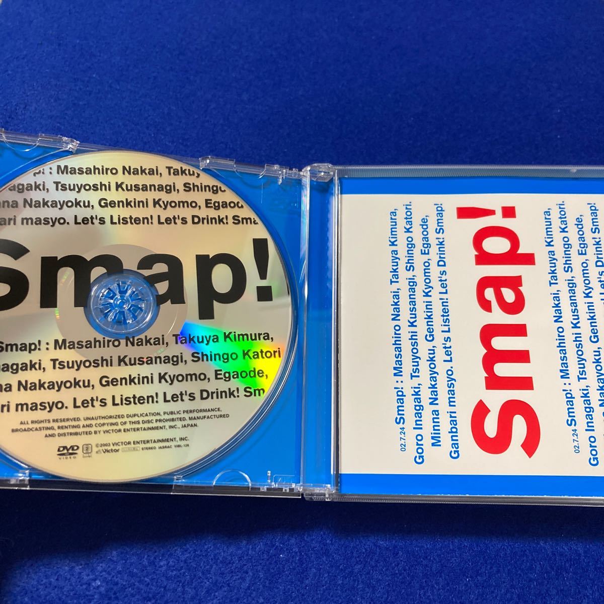 SMAP 「Smap Tour 2002 〈3枚組〉」｜Yahoo!フリマ（旧PayPayフリマ）