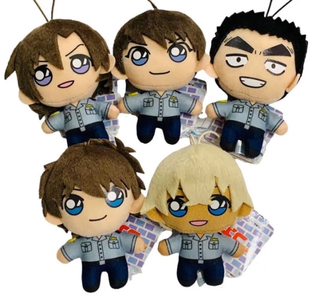 コンプ 名探偵コナン モアプラス マスコットVol 2 全5種セット 警察