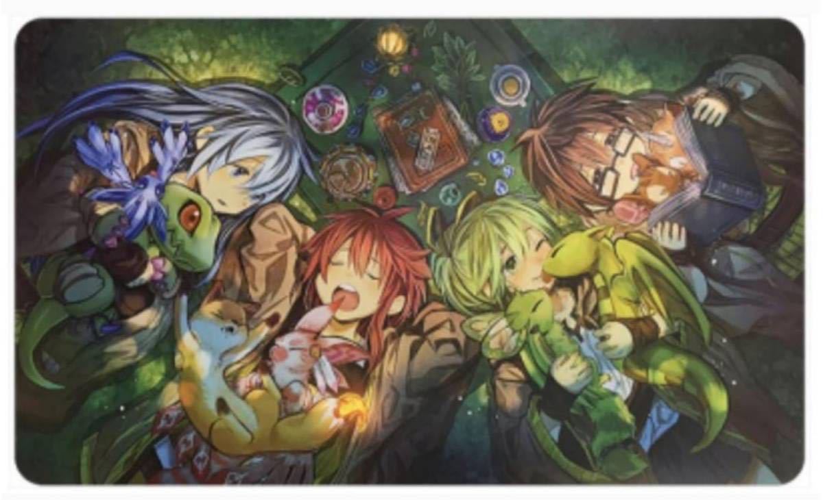 Yahoo!オークション - - 遊戯王 プレイマット - 四霊使い 精霊術の使い