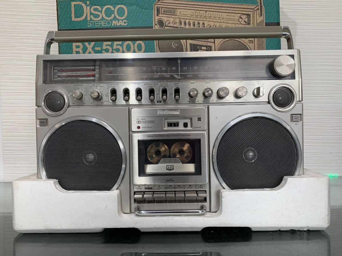 Yahoo!オークション - 動作品Nationalナショナル RX-5500 FM/AMステレ