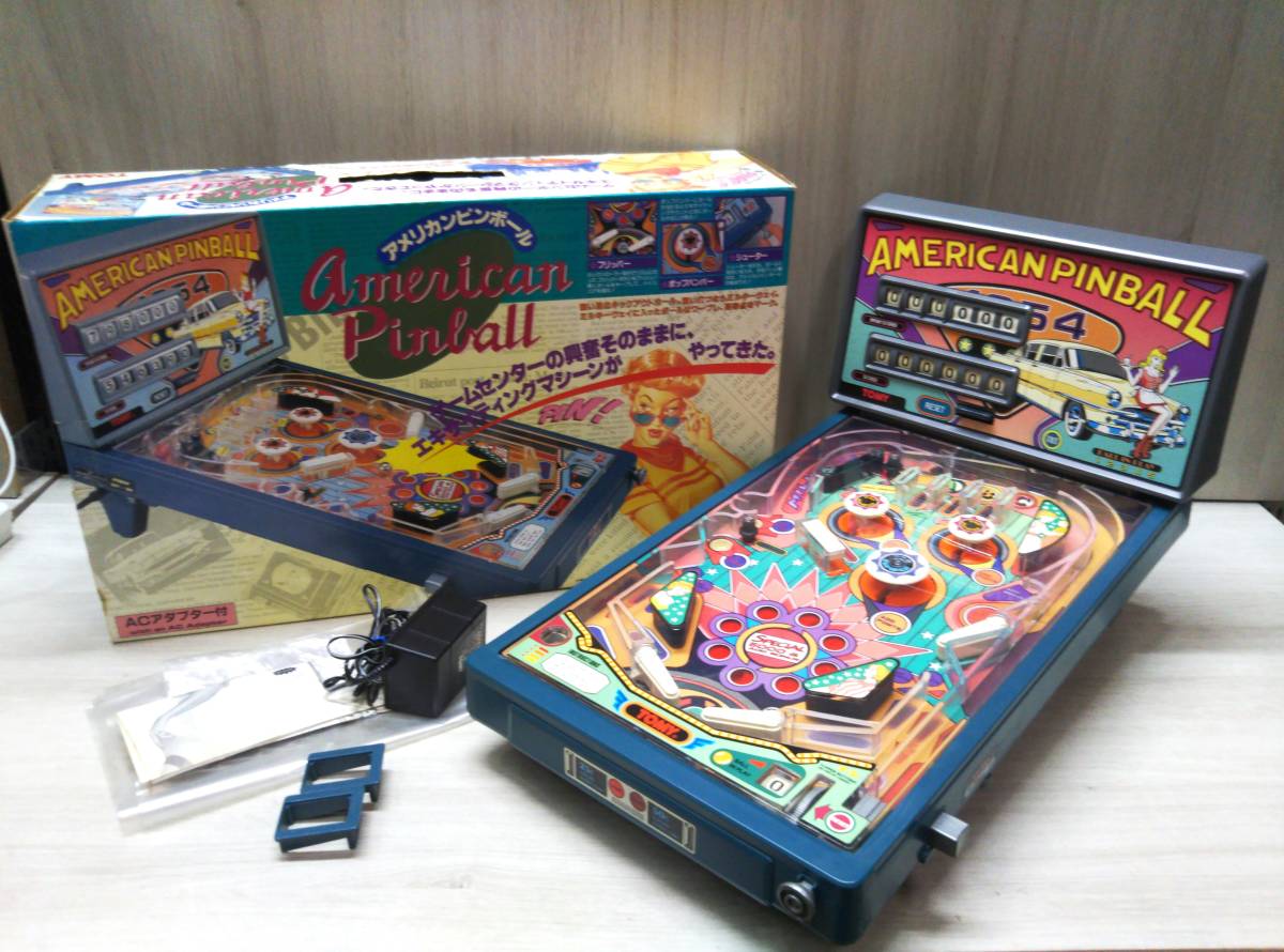 Yahoo!オークション - TOMY トミー アメリカンピンボール American Pin