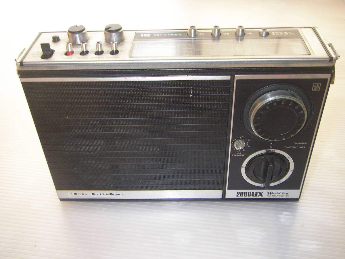 Yahoo!オークション - ナショナル製 ラジオ ワールドボーイ 2000GX RF