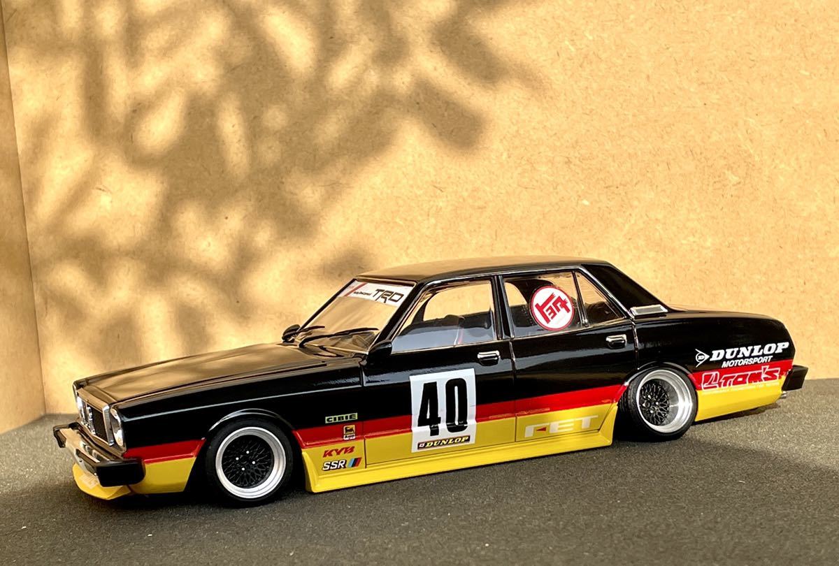 Yahoo!オークション - 1/24 40チェイサー ダンロップカラー完成品