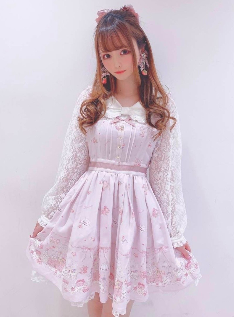 リズリサ My Secret Room柄ワンピース ピンク 新品｜Yahoo!フリマ（旧