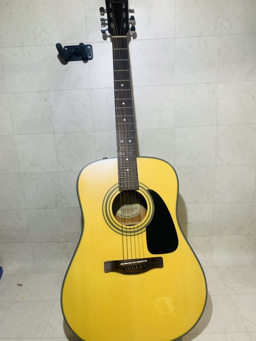 Yahoo!オークション - Fender フェンダー アコギ CD100NAT 弦錆無し