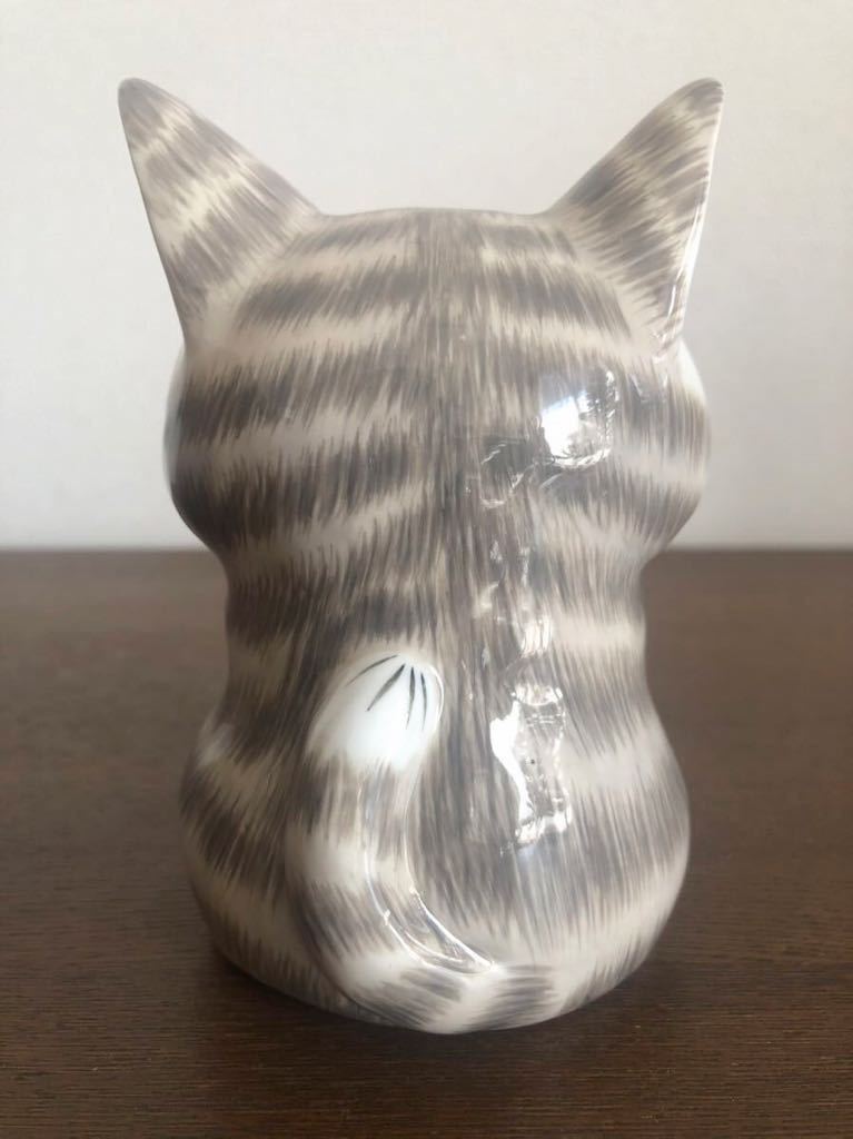 わちふぃーるど ちょうだいポーズ おねだりダヤン 陶器 貯金箱 置物 猫