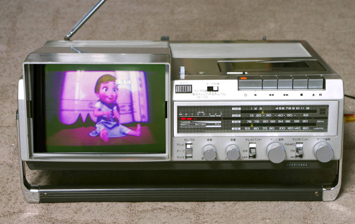 Yahoo!オークション - National テレカセ TH6-X30 カラーテレビ/カセッ