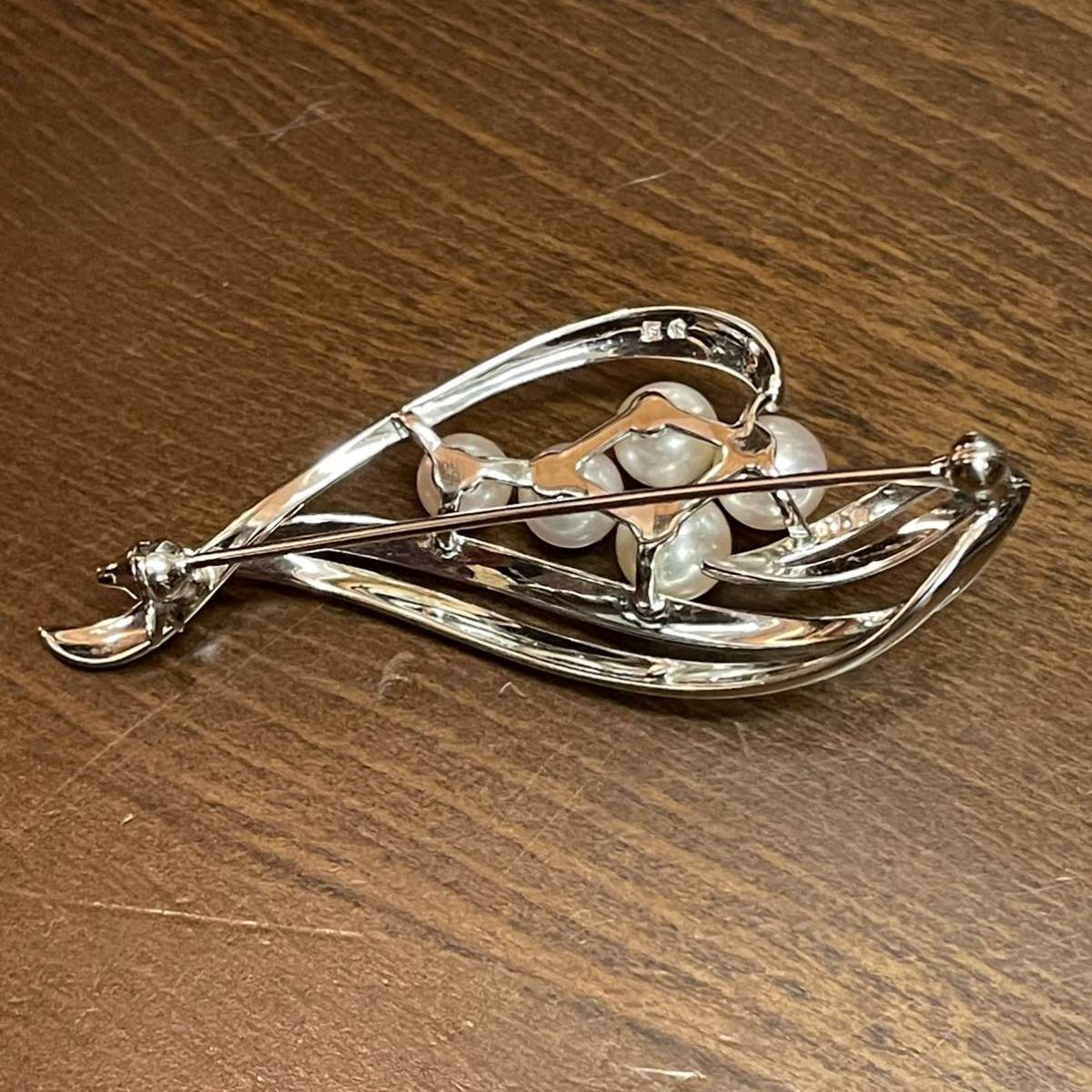 Yahoo!オークション - MIKIMOTO ミキモト パールブローチ 2点 5mm真珠