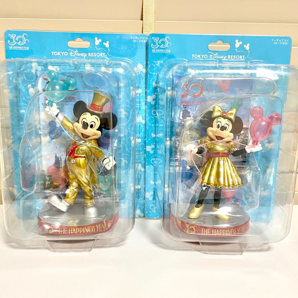 ディズニーフィギュアリン 30周年 ミッキー ミニー｜Yahoo!フリマ（旧