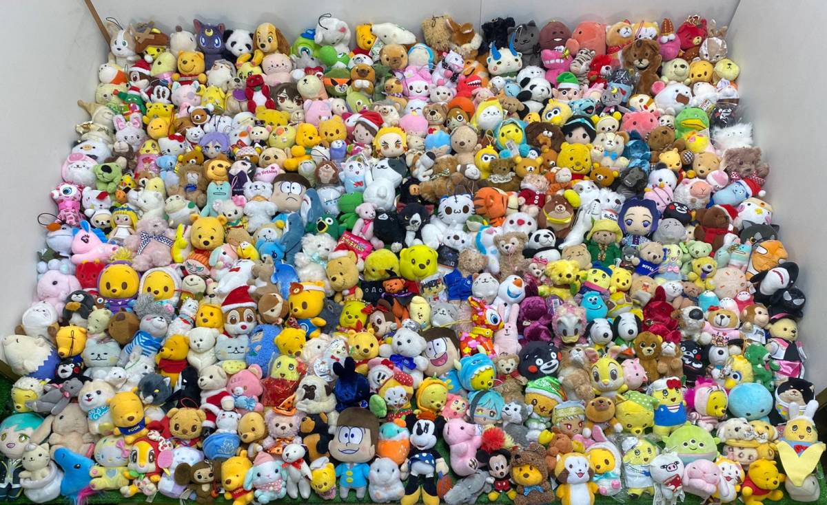 Yahoo!オークション - 4-140 ミニぬいぐるみ ぬいぐるみ 大量 キャラ