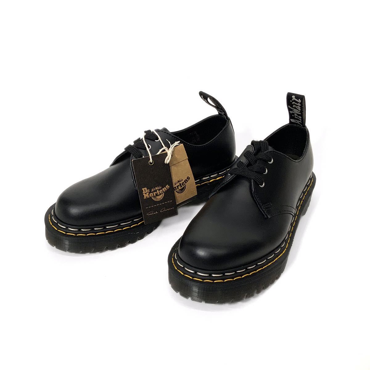 新品 DR MARTENS × RICK OWENS 1461 BEX DS RICK OWENS 3 Hole Shoes