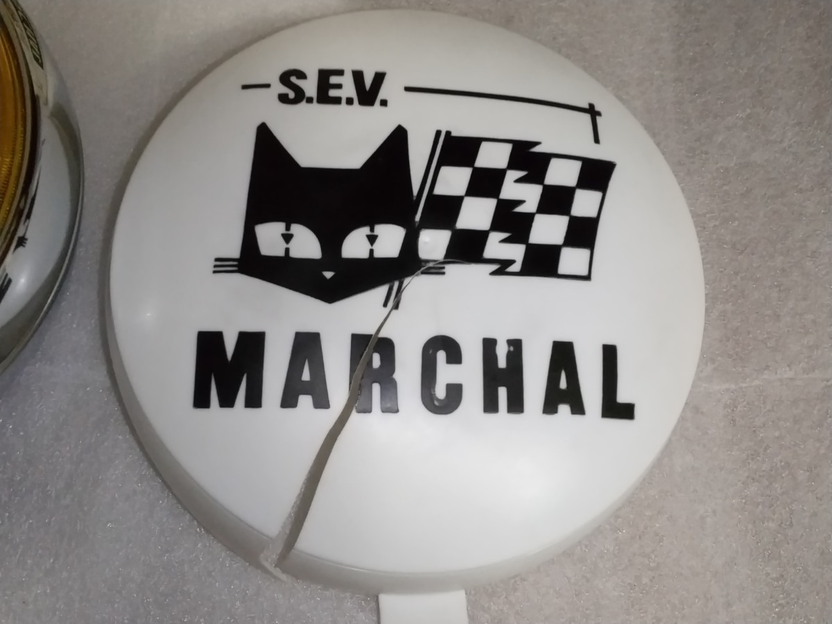 新品 マーシャル 720 イエローレンズ 金猫 フォグランプ カバー付き