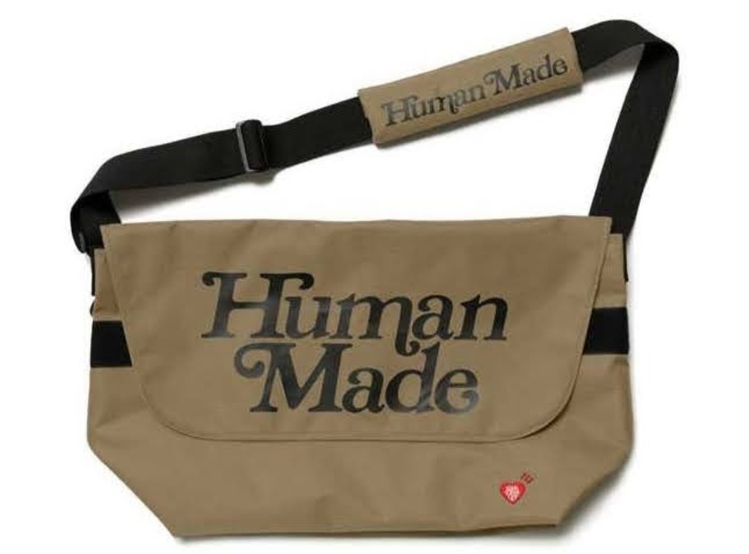 残り1つ human made メッセンジャーバッグ ベージュ 新品未使用品