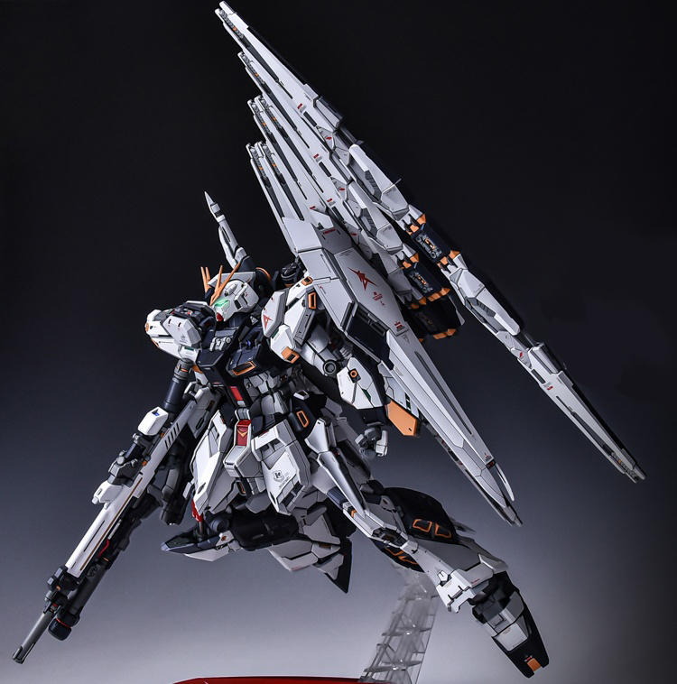 Yahoo!オークション - 1/100 νガンダム (Hi-νガンダムVer.KA用改造パ