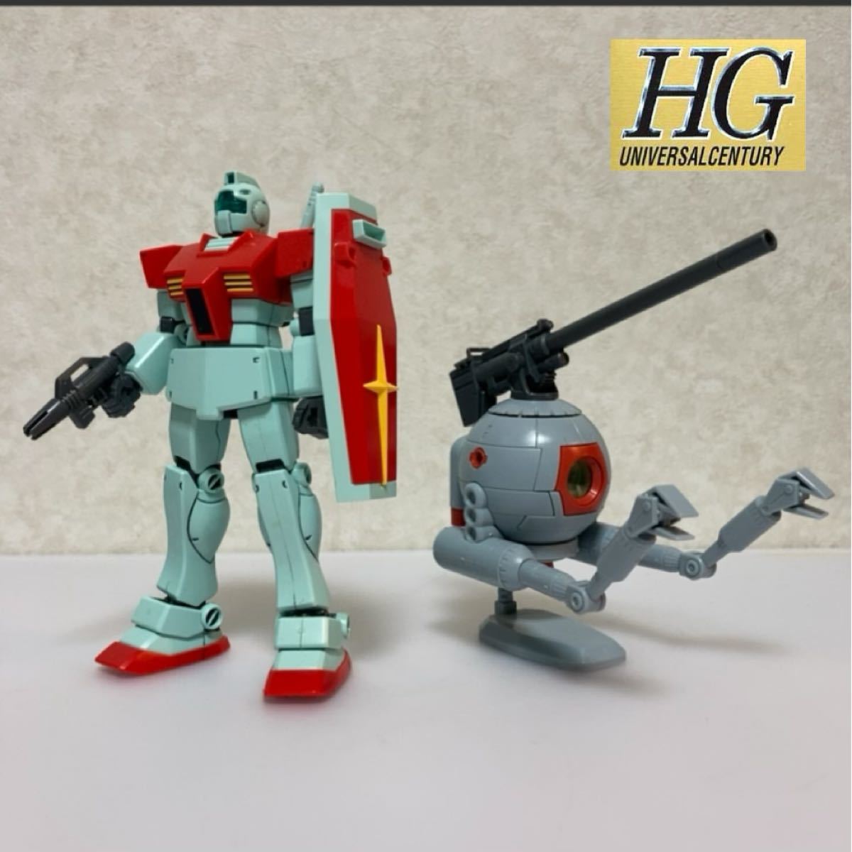 ガンプラ完成品ジャンク 機動戦士ガンダム HG 1/144 ジム ボール