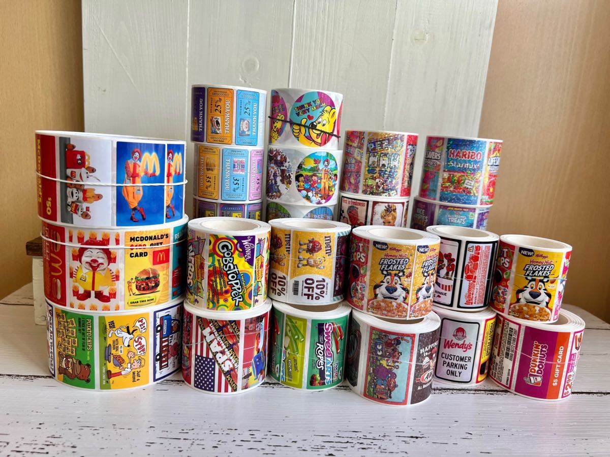 海外デザイン ロールシールまとめ売り23種類｜Yahoo!フリマ（旧PayPay