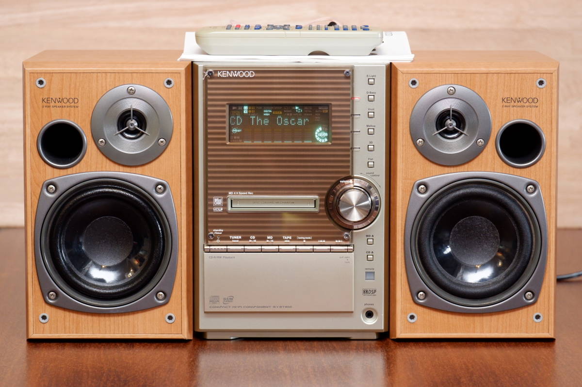 完動品 KENWOOD ケンウッド システムコンポ RXD-SL3MD整備済完動品