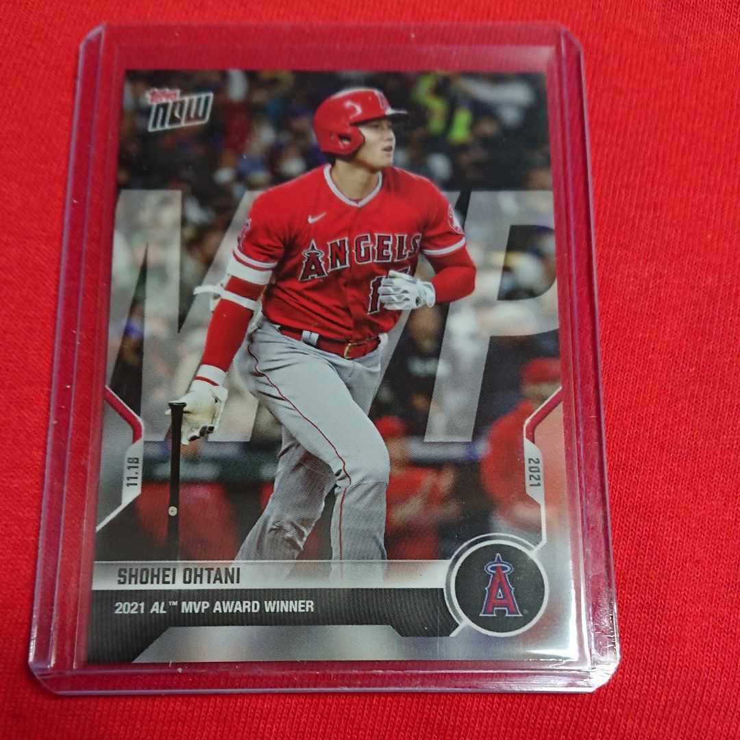 Yahoo!オークション - 大谷翔平 2021年 MVP カード Topps 24時間 限定