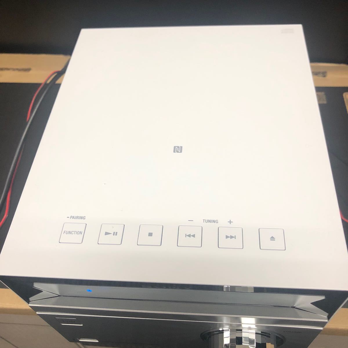 ソニー / SONY CMT-SBT40 (W) ホワイト コンポ 箱付き Bluetooth