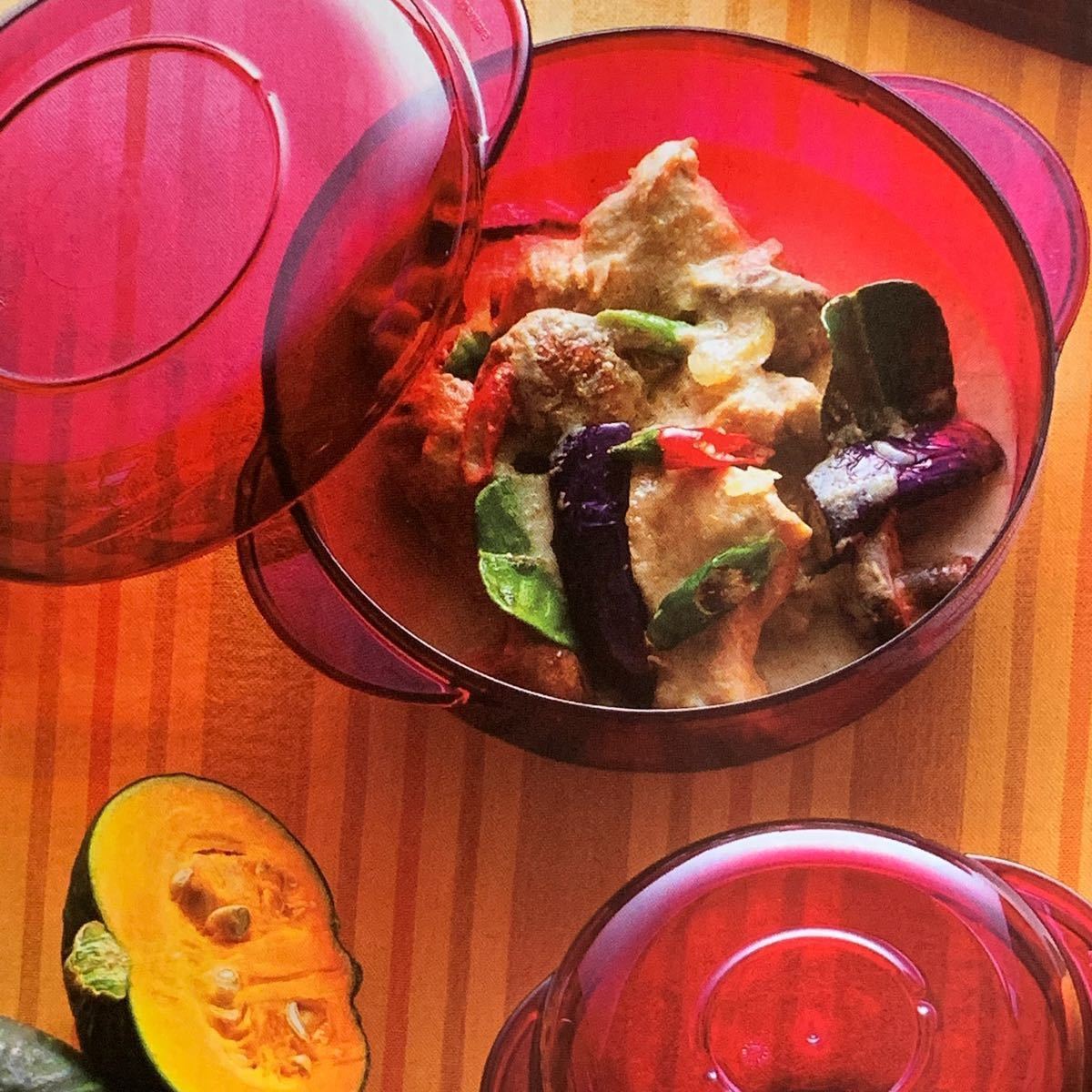 レンジ対応 タッパーウェア ウェーブ2000丸型セット レシピ本付 調理