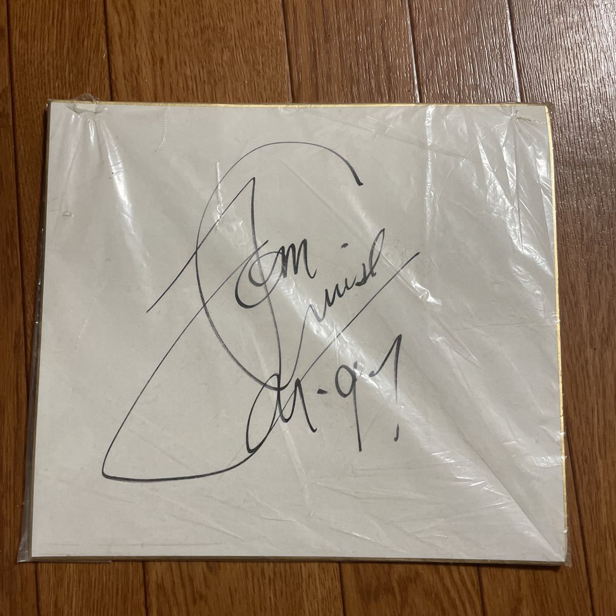Yahoo!オークション - トムクルーズ 直筆サイン 97' トップガン