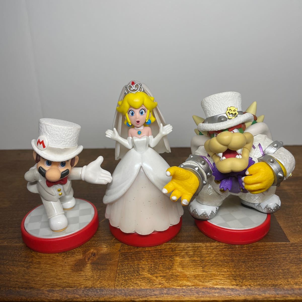 ウェディングスタイル マリオ ピーチ姫 クッパ トリプルセット amiibo