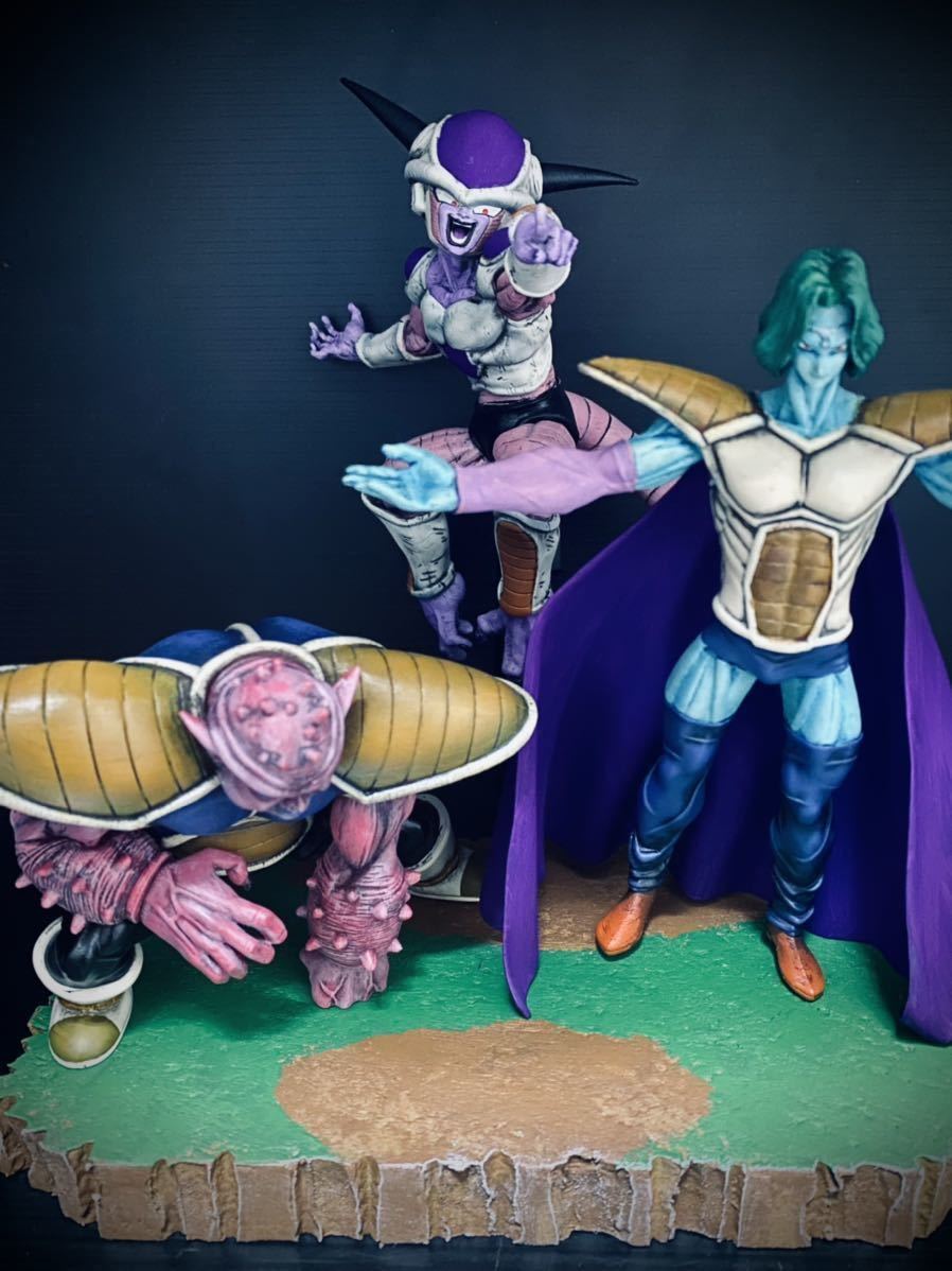 Yahoo!オークション - フリーザ ザーボン ドドリア リペイント フィギ