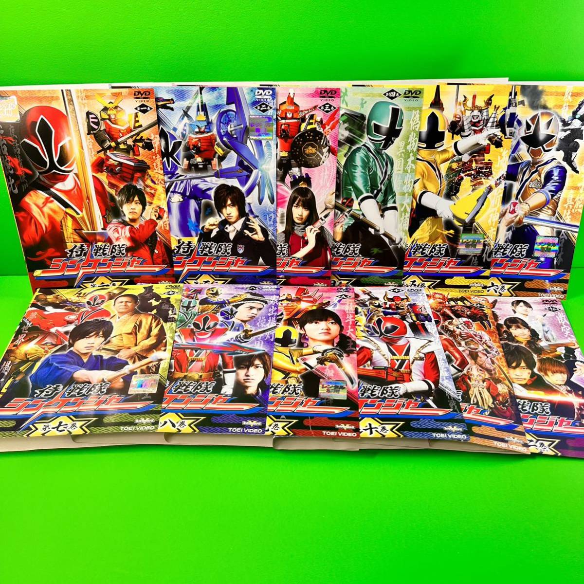 侍戦隊 シンケンジャー DVD 全12巻 全巻セット 松坂桃李｜Yahoo!フリマ