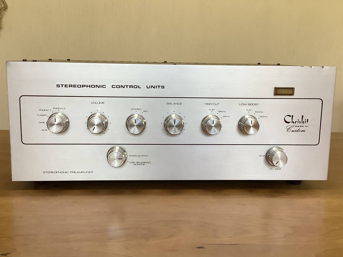Yahoo!オークション - 希少 真空管プリアンプ クリスキット/Chriskit