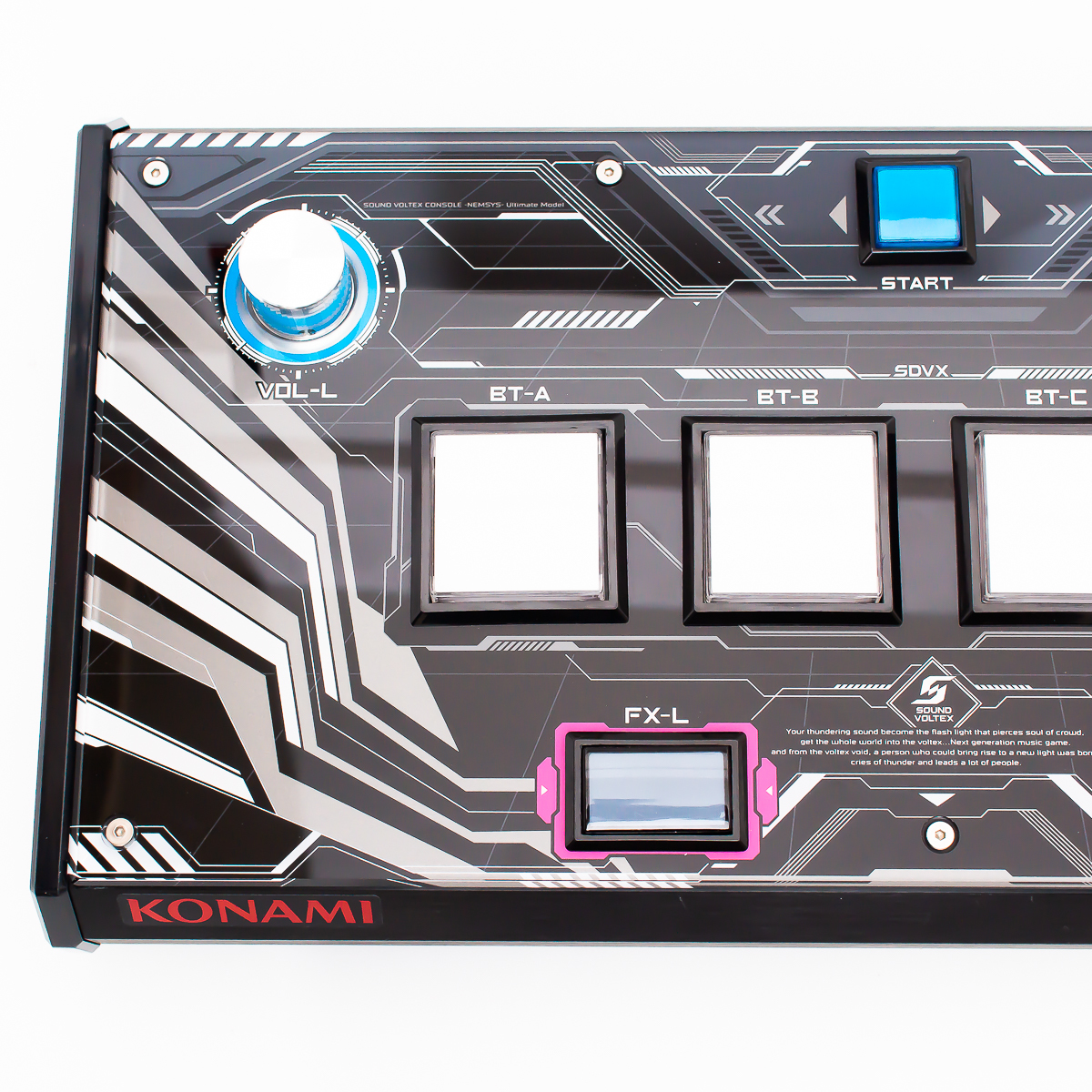 SOUND VOLTEX CONSOLE -NEMSYS- Ultimate Model 専用コントローラ