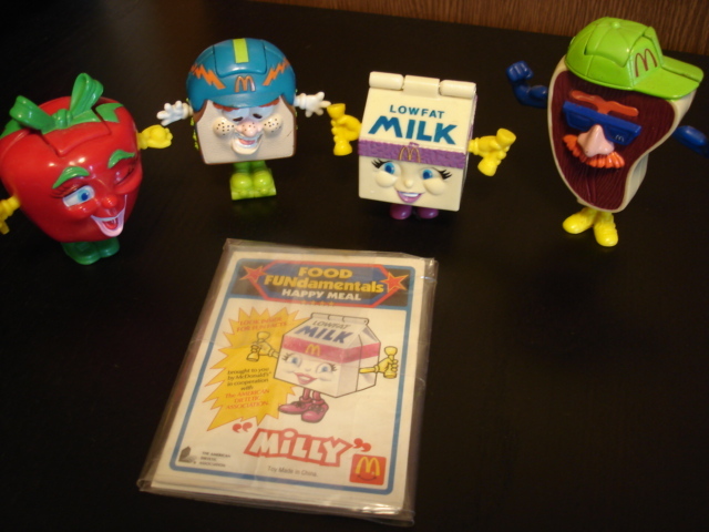 レア マクドナルド ハッピーミール フードファンダメンタルズ 90