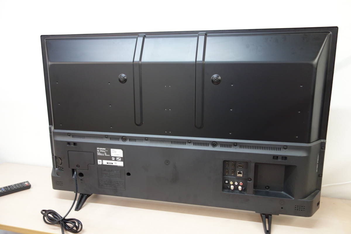 FUNAI 43インチ 4K液晶テレビ FL-43U3020 壁掛け用 脚なし FUNAI 43