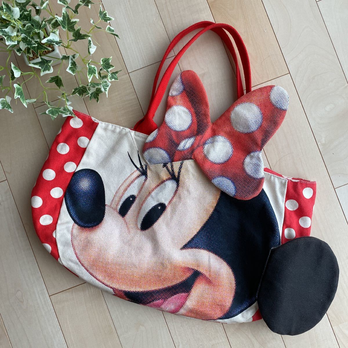 ディズニーリゾート ミニー フェイス トートバッグ｜Yahoo!フリマ（旧