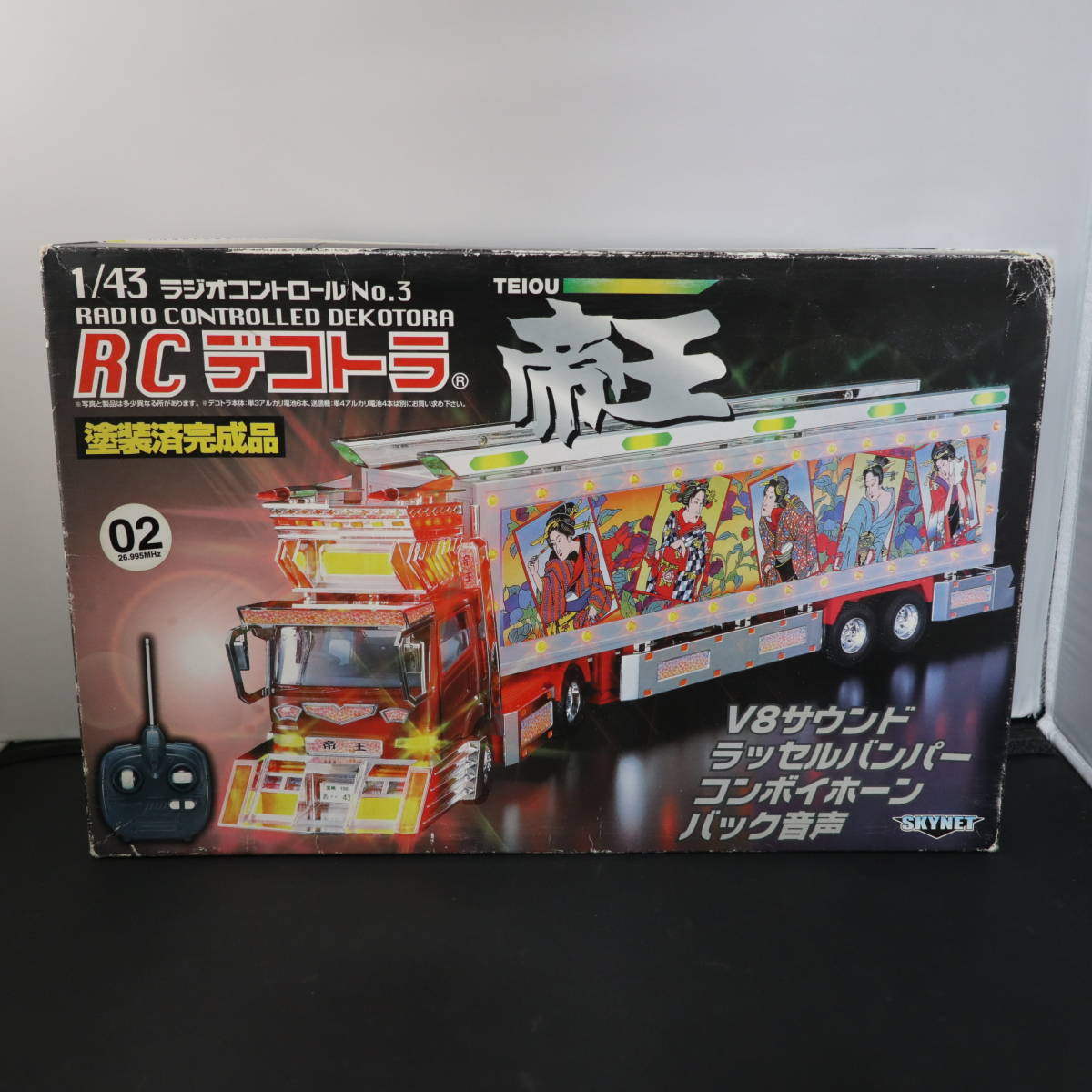 Yahoo!オークション - 電動ラジコン RC デコトラ 帝王 塗装済完成品 S