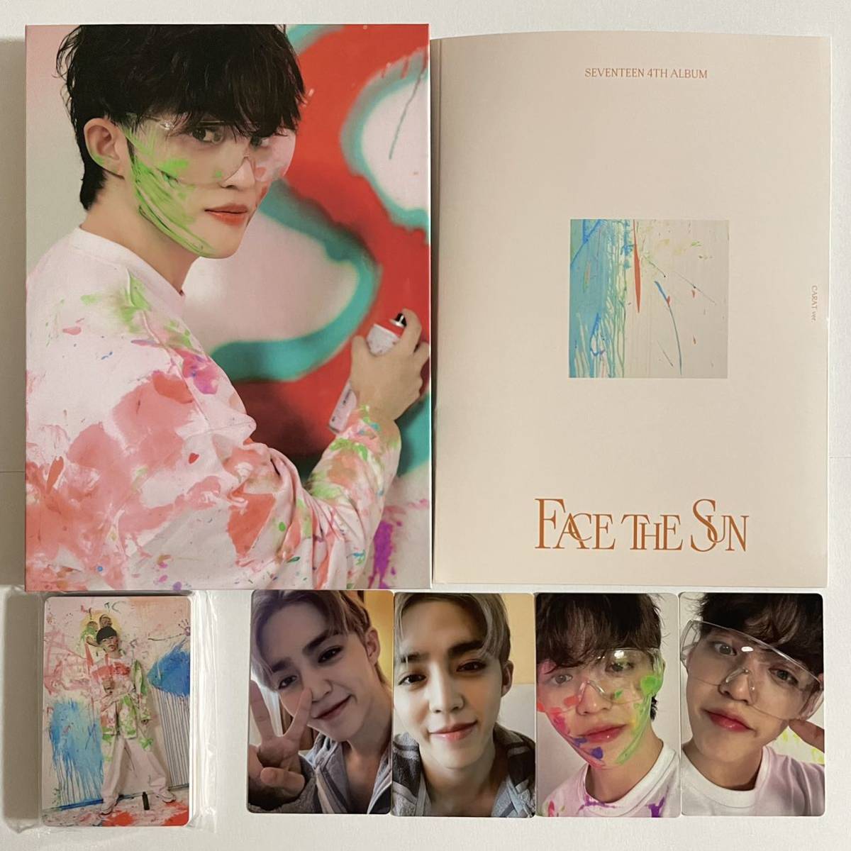 SEVENTEEN エスクプス FACE THE SUN カラット盤 バインダー トレカ 28