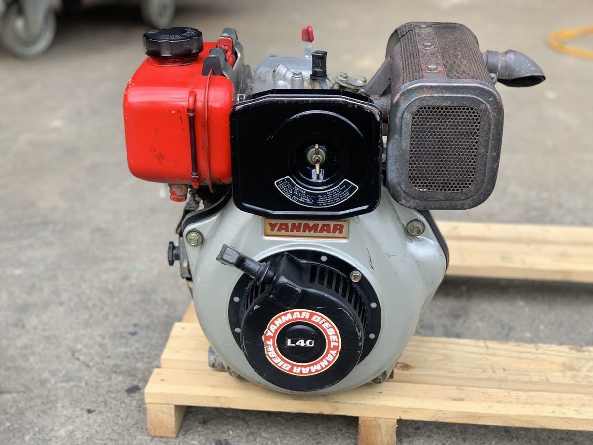 Yahoo!オークション - ヤンマーディーゼルエンジン L40 SS 4.2馬力