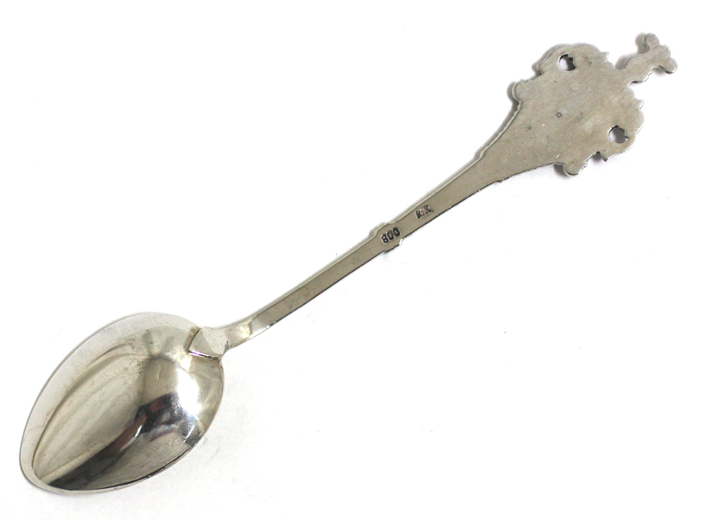 Dusseldorf Silver 800】ドイツ製 銀スプーン 6本セット シルバー