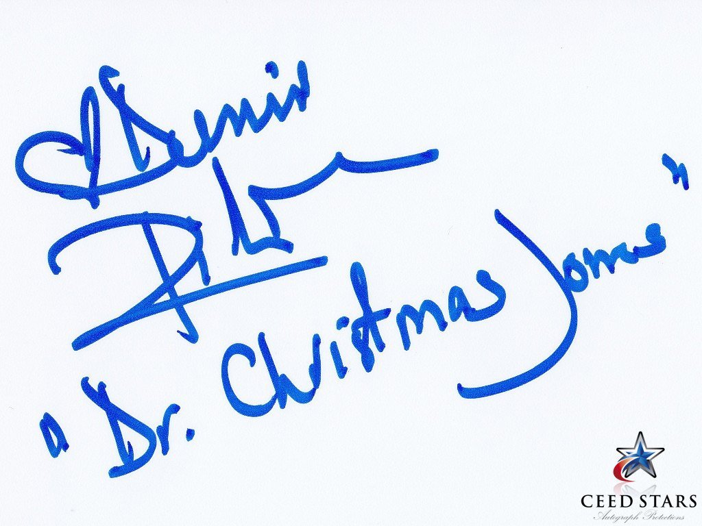 Yahoo!オークション - 【CS特許】デニス・リチャーズ 直筆 サイン + Dr