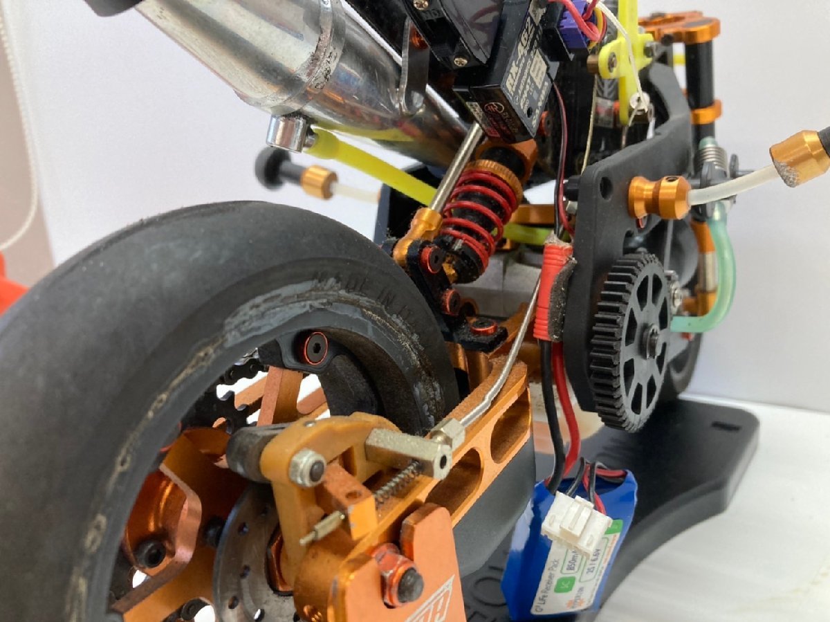 Yahoo!オークション - M ジャンクエンジンラジコンバイクNUOVAFAOR/pic