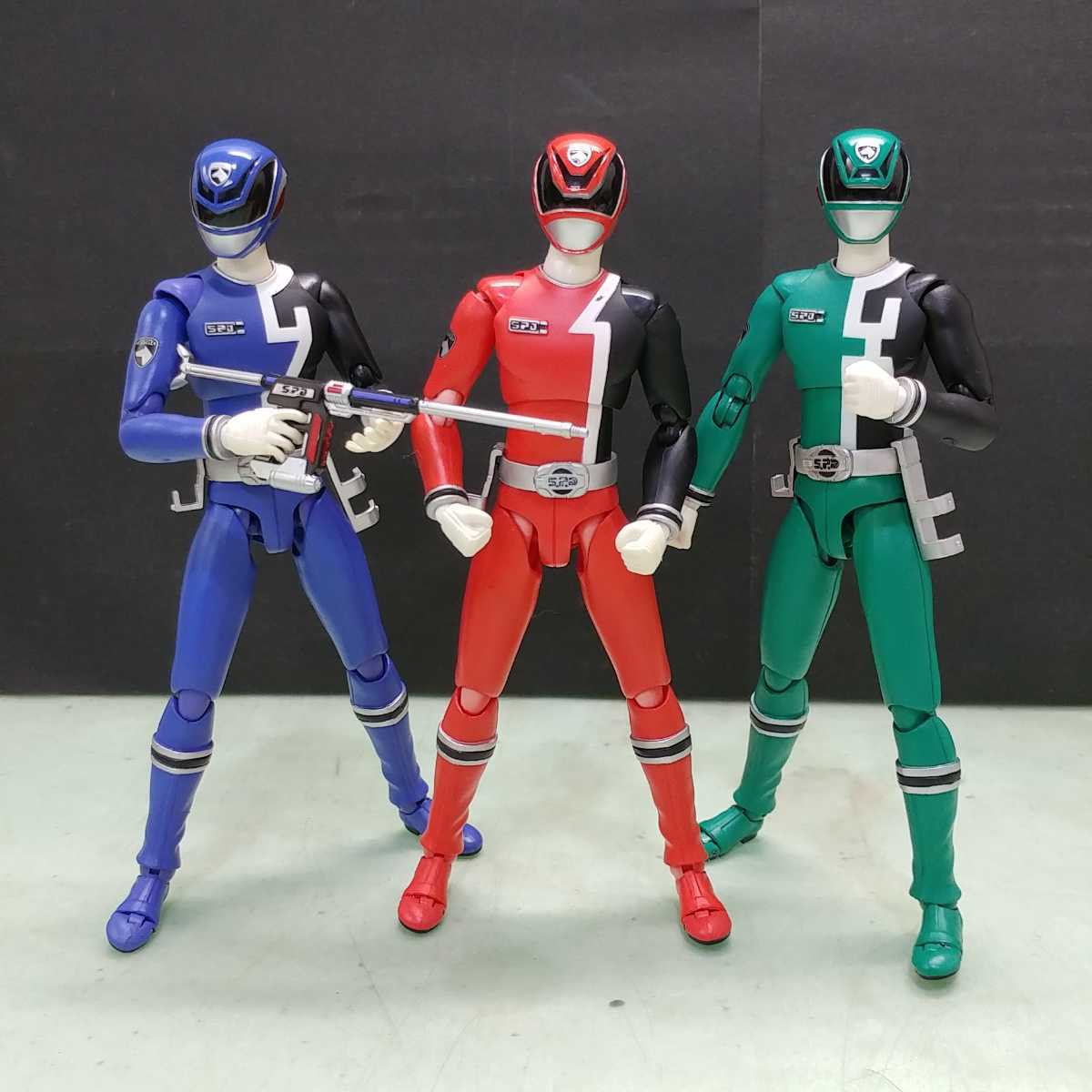 S.H.フィギュアーツ デカブルー＆デカグリーン S.H.Figuarts デカ