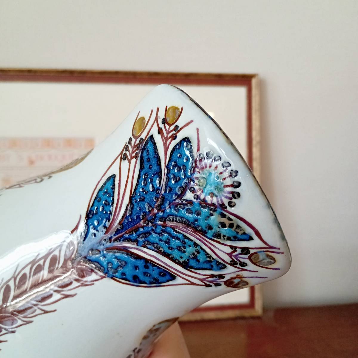 激レア 】ロイヤルコペンハーゲン テネラ シリーズ 孔雀 鳥 ソース