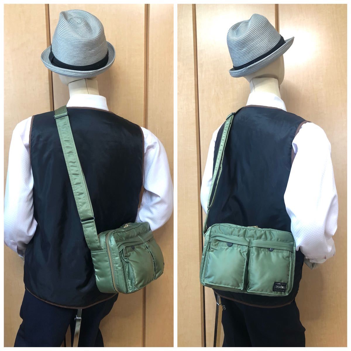 希少 セージグリーン】PORTER TANKER SHOLDER BAG （S）ポーター