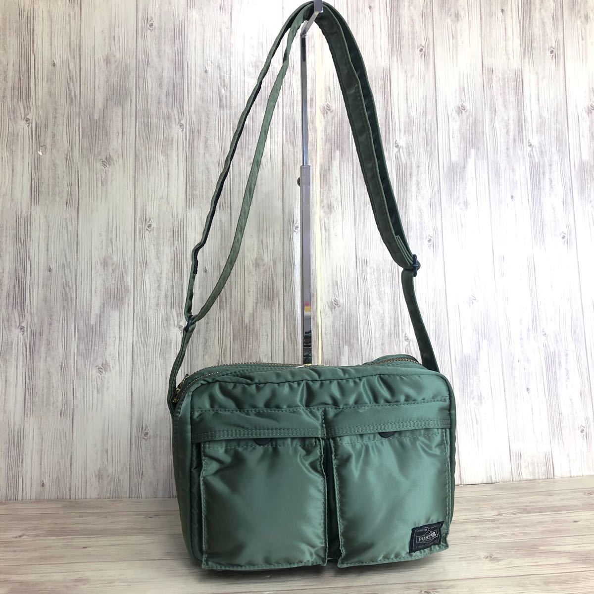 希少 セージグリーン】PORTER TANKER SHOLDER BAG （S）ポーター